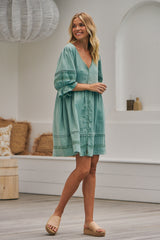 Jones Mini Dress - Sage Quincy