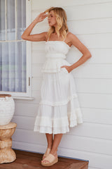 Golden Fields Pleated Top ~ MOS the label