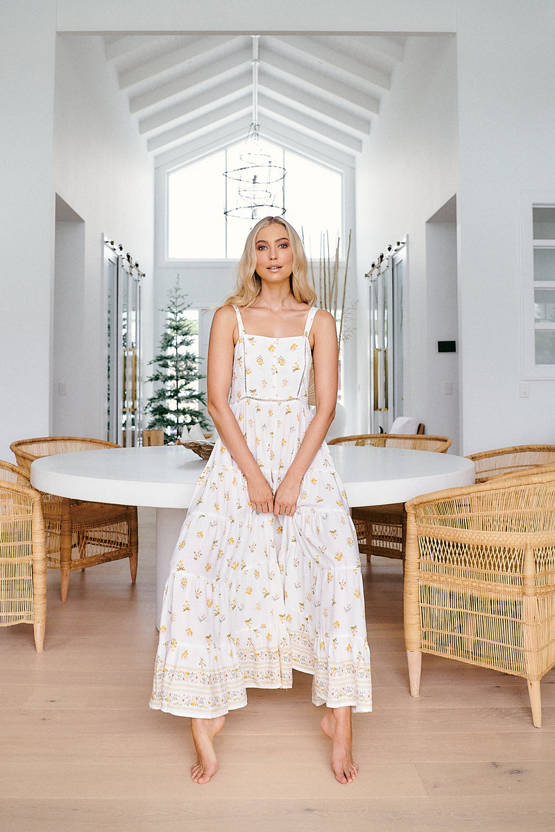 Bea Dress - Lemon Myrtle