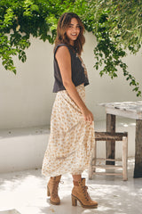 Lily Of The Valley - Lavender Midi Skirt