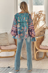Elsa Blouse - Little Hummingbird