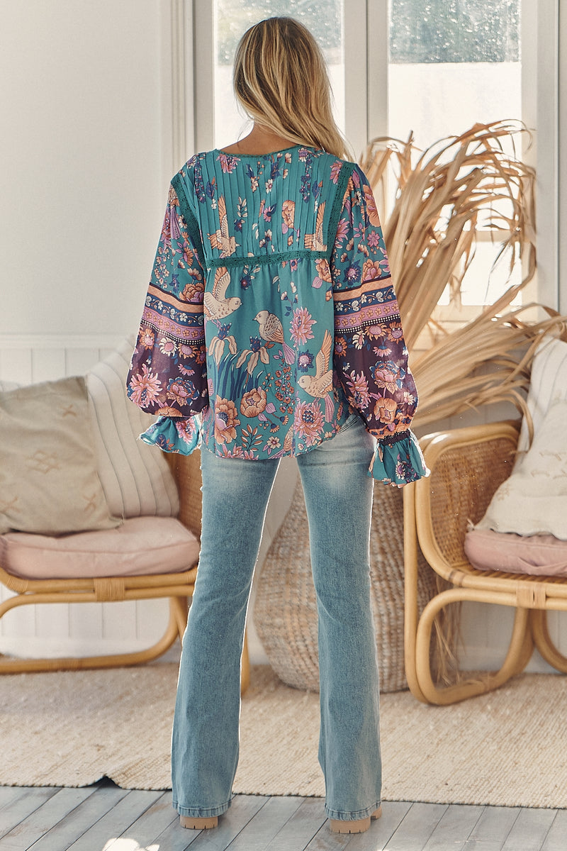 Elsa Blouse - Little Hummingbird