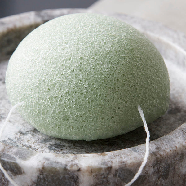 Meraki Konjac Sponge - Green Half Ball