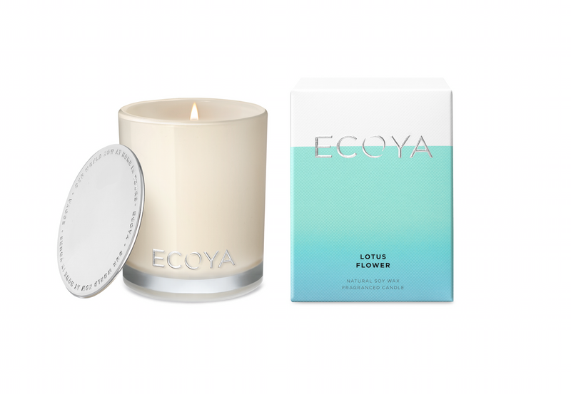 ECOYA Lotus Flower Mini Madison Candle