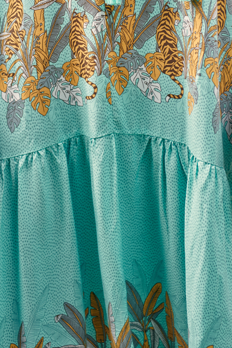 Banjo Dress - Mint Madagascar