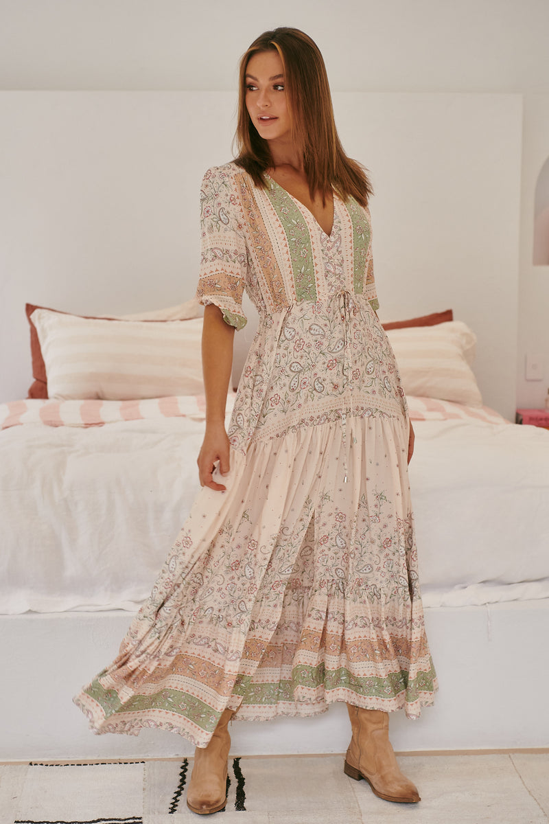 Tessa Maxi Dress -  Mist Flower