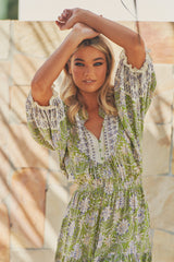 Jasmine Midi Dress - Mojito