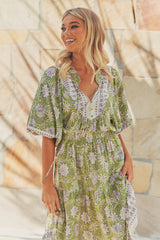 Jasmine Midi Dress - Mojito