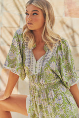 Jasmine Midi Dress - Mojito
