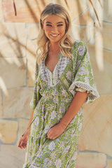Jasmine Midi Dress - Mojito