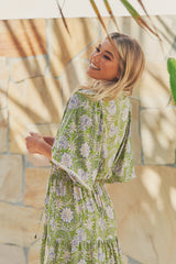 Jasmine Midi Dress - Mojito