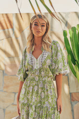 Jasmine Midi Dress - Mojito