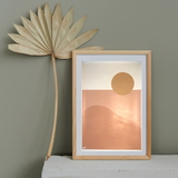 Morning views A4 Print - Golden Hour by Claire Mobbs