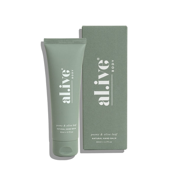 Natural Hand Balm - Peony and Olive Leaf