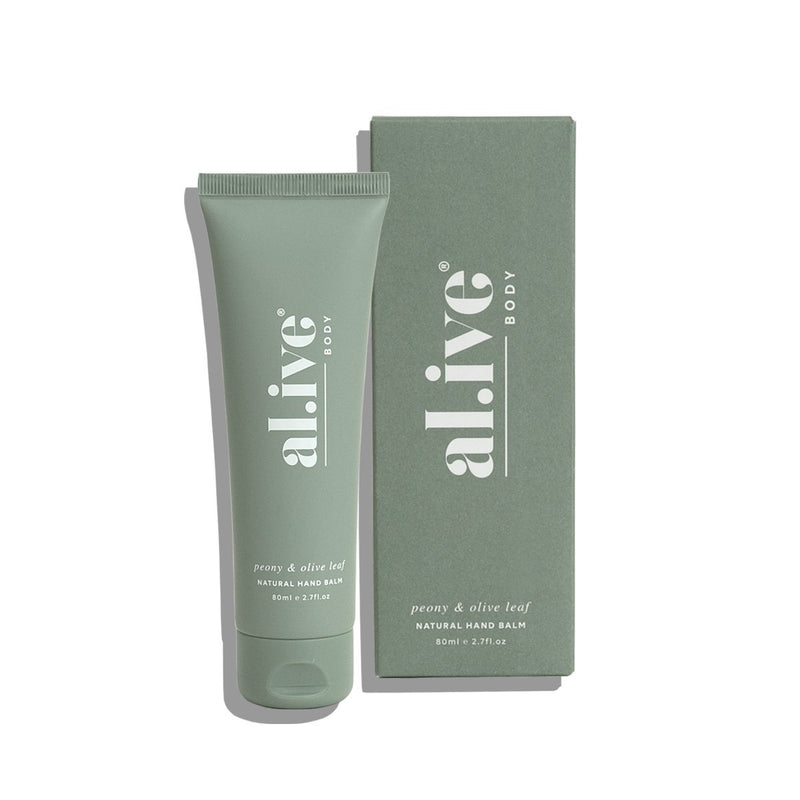 Natural Hand Balm - Peony and Olive Leaf