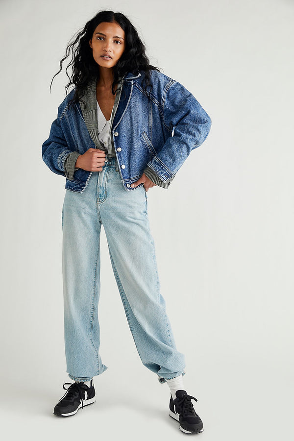 Now or Never Denim Jacket - Gemini Wash