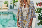 Kelle Kimono - Periwinkle