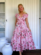 Melissa Maxi Dress - Pink Lotus