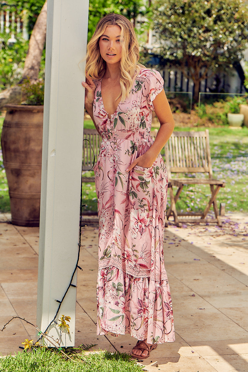 Carmen Maxi - Pink Lotus