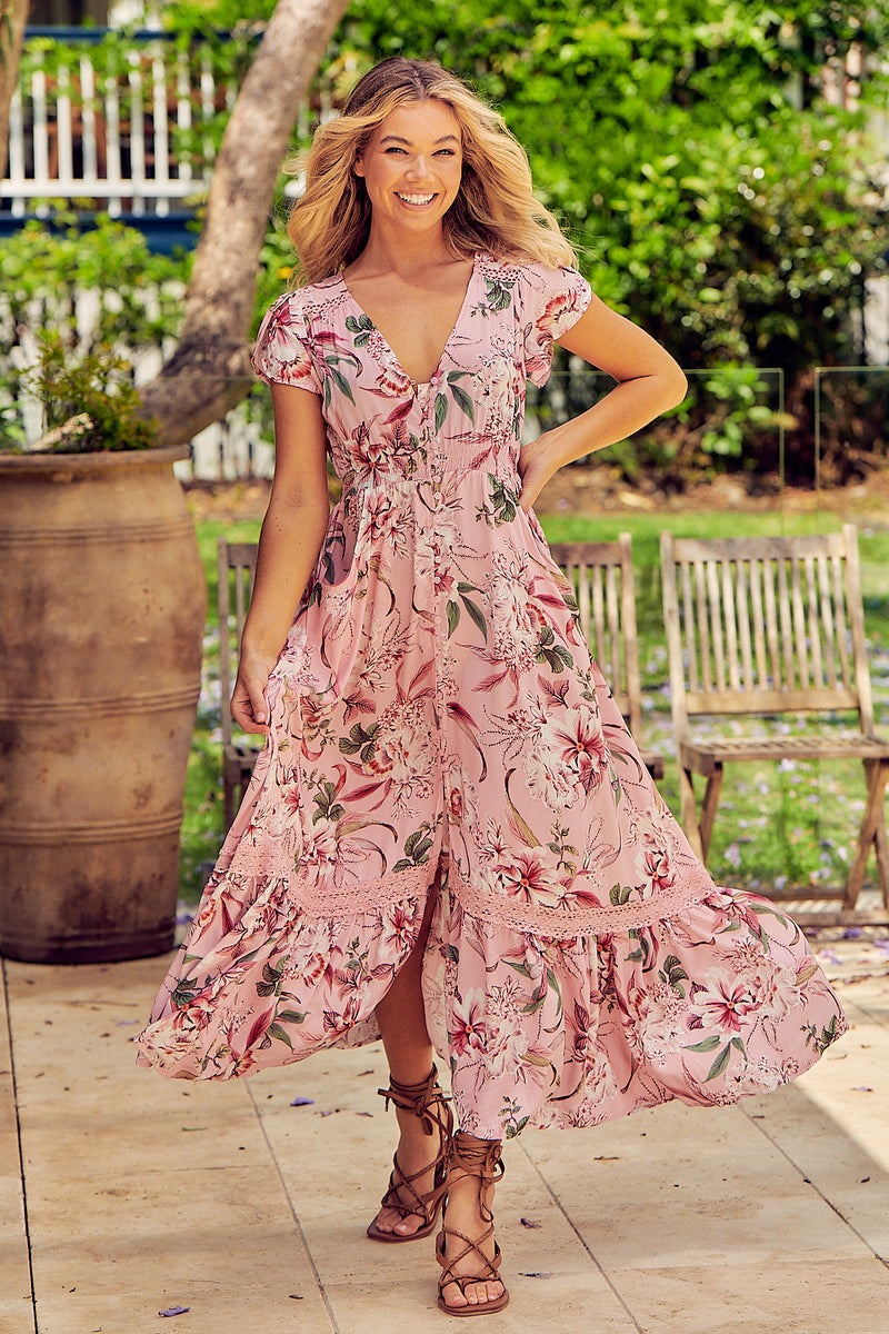 Carmen Maxi - Pink Lotus