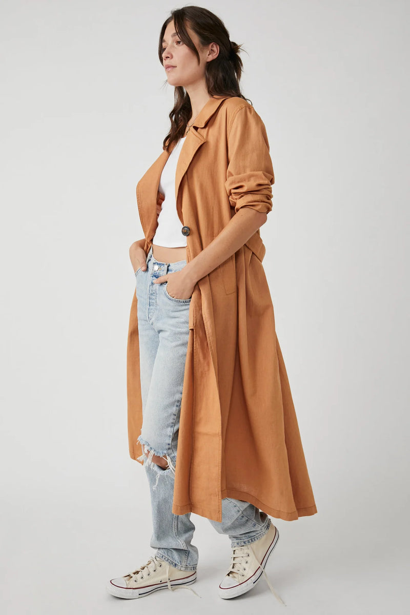 Rae Duster ~ Bright Cider Free People