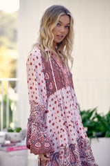 Lotte Dress - Rose Quartz