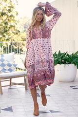 Lotte Dress - Rose Quartz
