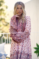 Lotte Dress - Rose Quartz