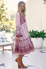 Lotte Dress - Rose Quartz
