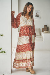 Rust Lily Of The Valley - Elizabeth Maxi