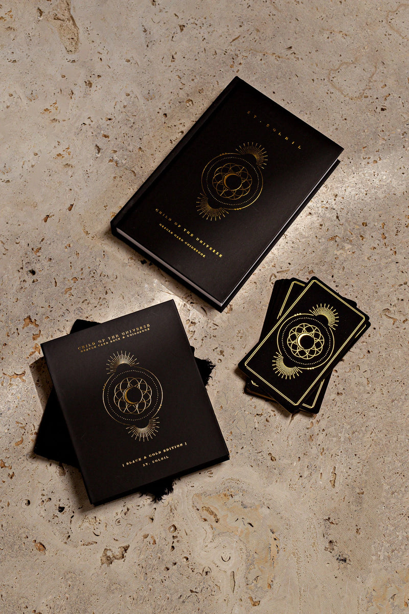 CHILD OF THE UNIVERSE- GOLD EDITION • ORACLE DECK & BOOK