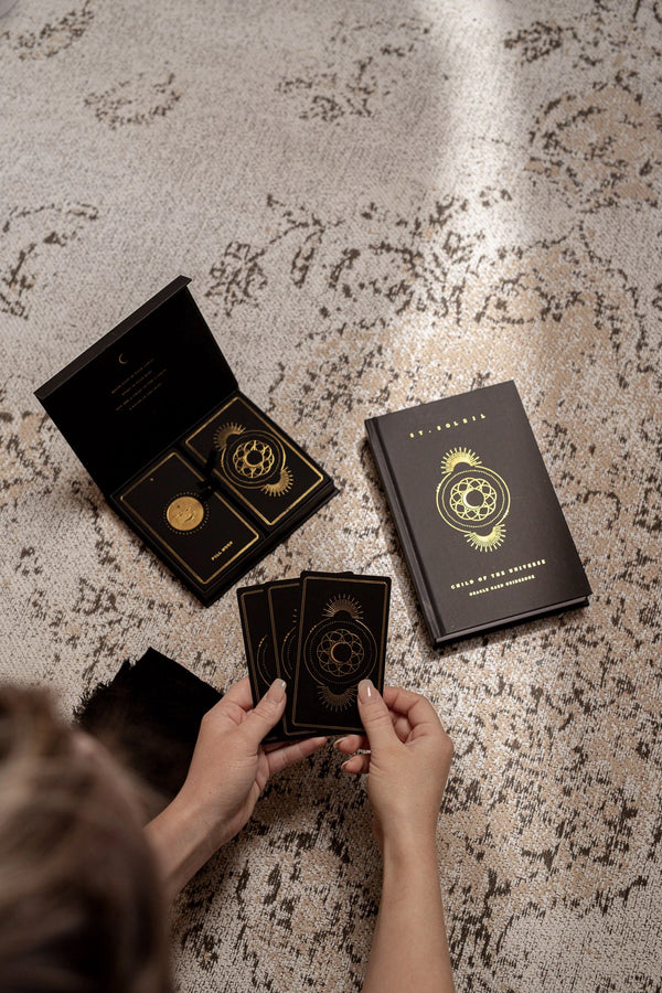 CHILD OF THE UNIVERSE- GOLD EDITION • ORACLE DECK & BOOK