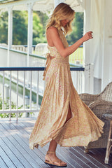 Endless Summer Maxi Dress - Sand Flower