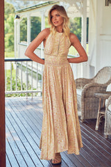 Endless Summer Maxi Dress - Sand Flower