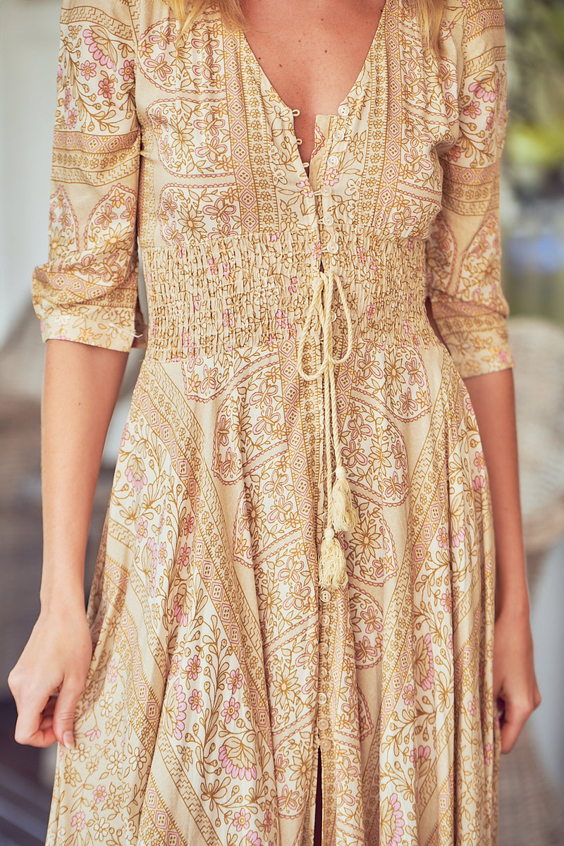 Indiana Maxi - Sand Flower