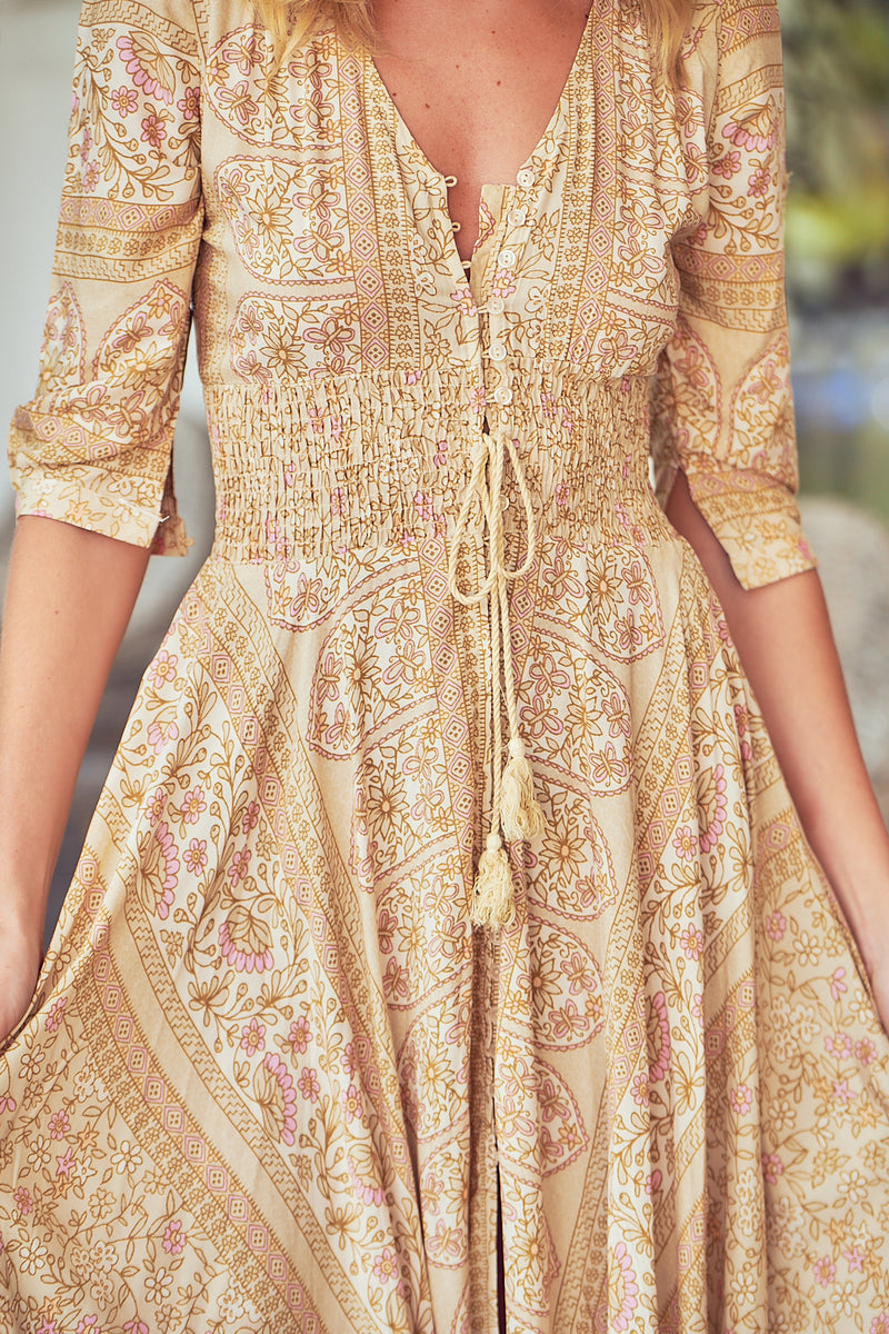 Indiana Maxi - Sand Flower