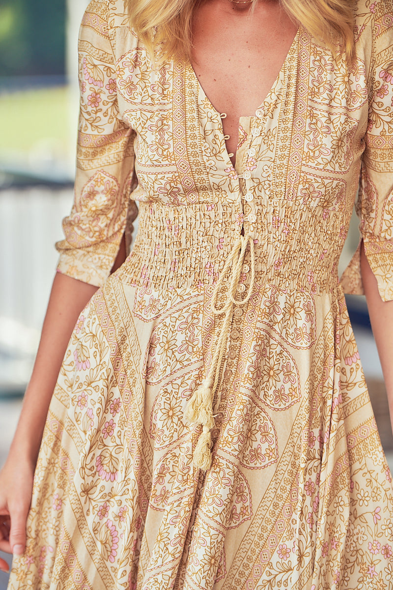 Indiana Maxi - Sand Flower