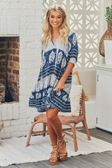 Charm Dress - Santorini
