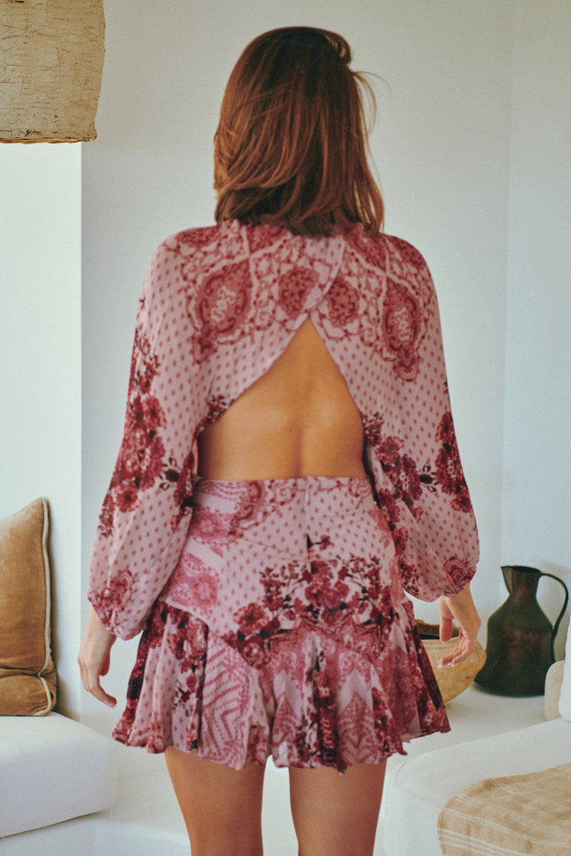 free people seven wonders mini dress Free People Seven Wonders Mini Dress Pink Size S
