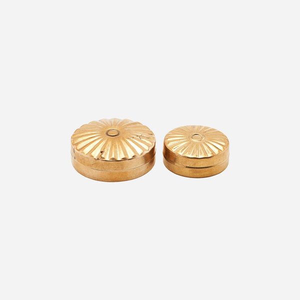 Meraki Storage Mini - Brass (set of 2)