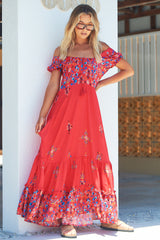 Saria Maxi Dress - Sunset