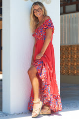 Saria Maxi Dress - Sunset