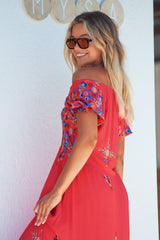 Saria Maxi Dress - Sunset