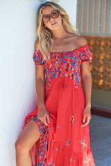 Saria Maxi Dress - Sunset