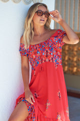 Saria Maxi Dress - Sunset