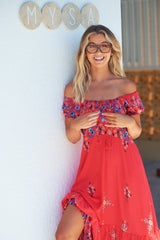 Saria Maxi Dress - Sunset