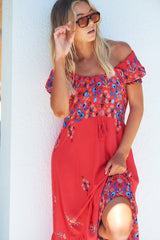 Saria Maxi Dress - Sunset