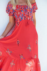 Saria Maxi Dress - Sunset