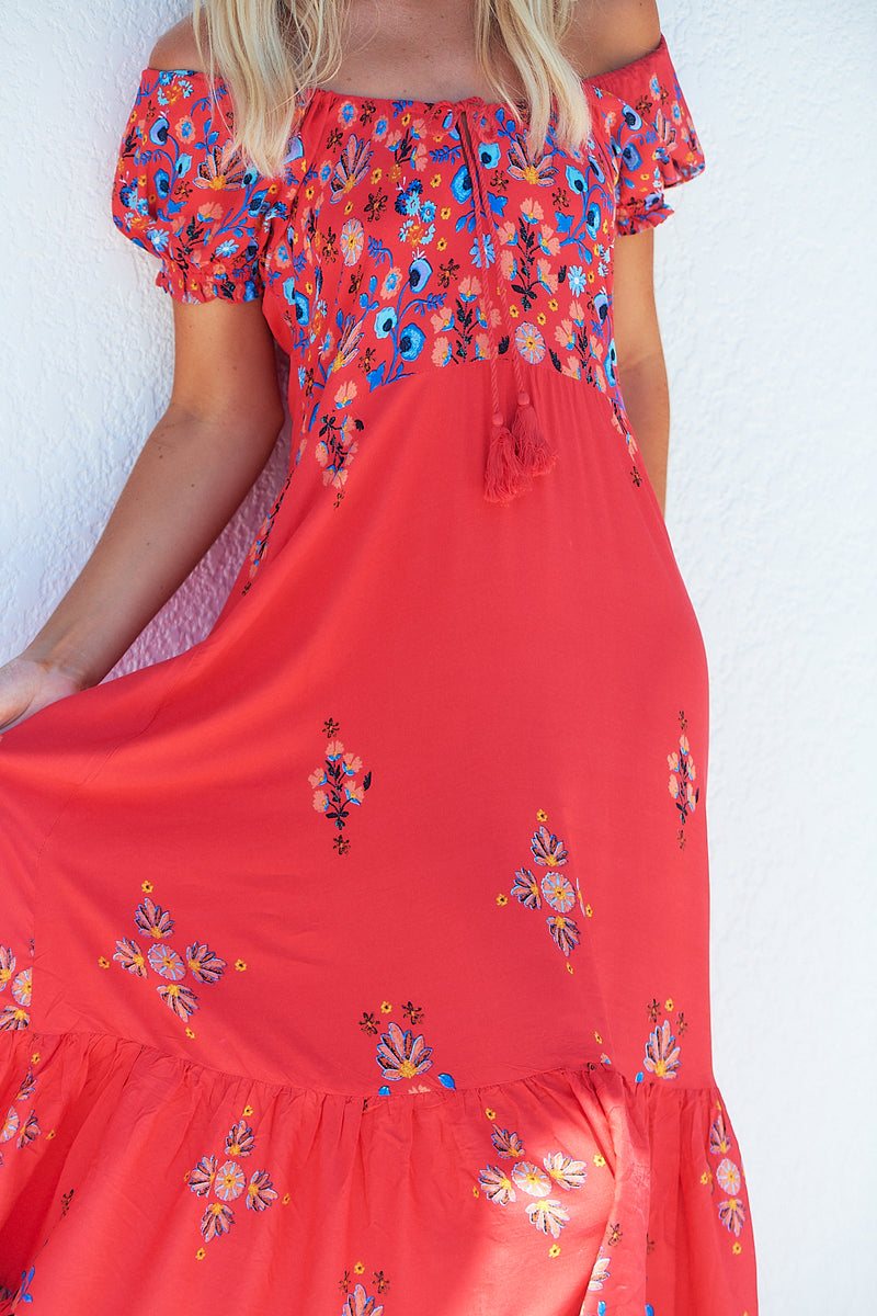 Saria Maxi Dress - Sunset