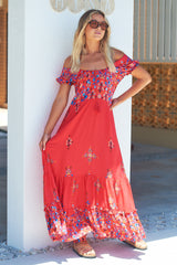 Saria Maxi Dress - Sunset